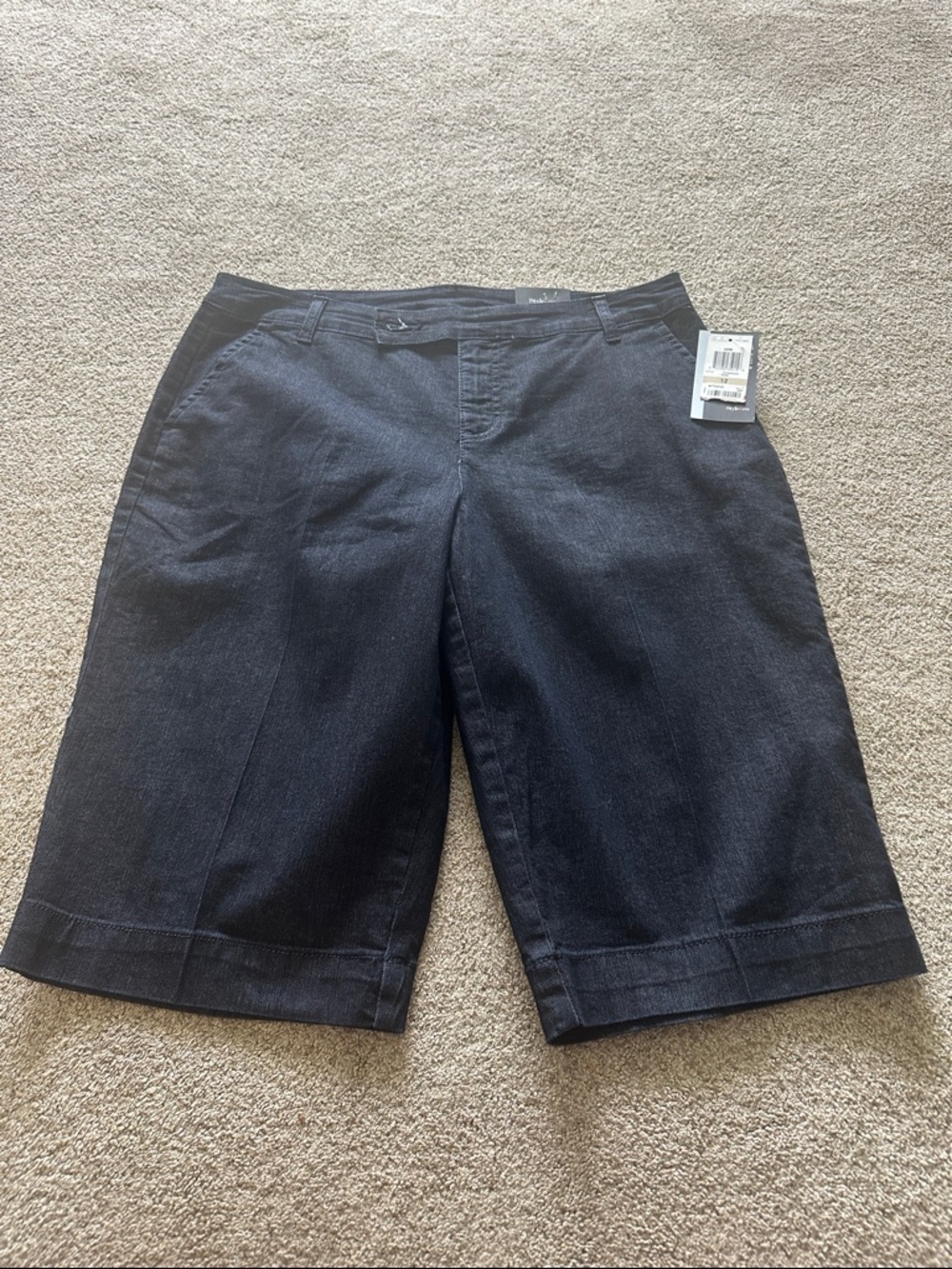 Style & Co. Dark Navy Bermuda Shorts size 12
